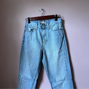 Madewell The Perfect Vintage Jean Light Wash Denim